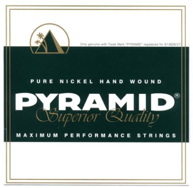 Pyramid Pure Nickel Hand Wound Electric Guitar Strings Light 10-46