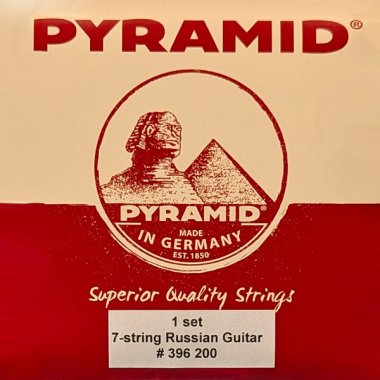 Pyramid Silver Plated Russian 7-String Nylon 396 200, Full Set