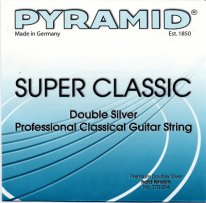Pyramid Super Classic Nylon Classical Guitar Strings, Treble Set