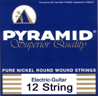 Pyramid Superior Pure Nickel Round Wound, 12-string 10-46