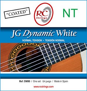 RC Strings DW90 JG Dynamic White Normal Tension Classical Guitar