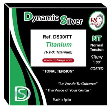 RC Strings Dynamic Silver with Titanium Trebles NT, Full Set