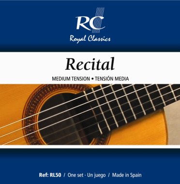 RC Strings RL50 Recital MT Classical Strings with extra 4th