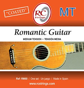 RC Strings RM60 Guitarra Romantica MT Short Scale, Full Set