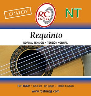 RC Strings RQ90 Normal Tension Requinto Guitar Strings, Full Set