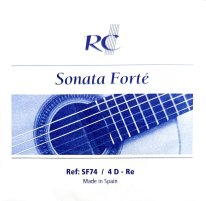 RC Strings SF74 HT Single 4th String .032