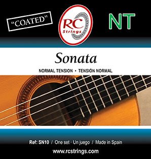 RC Strings SN10 Sonata NT Classical Guitar Strings, Full Set