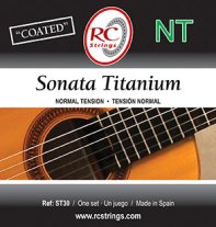 RC Strings ST30 Sonata Titanium Normal Tension Guitar Strings, Full Set
