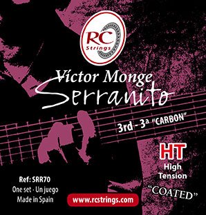 RC Strings Victor Monge Serranito SRR70 HT Guitar Strings Full Set