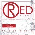 RED Brand 7311 Copper Bronze Acoustic Guitar Strings Extra Light 11-52