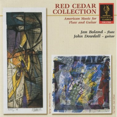 Red Cedar Collection | American Music for flute and guitar CD