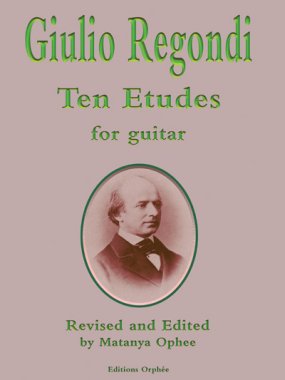 Regondi | Ten Etudes for guitar (Revised)