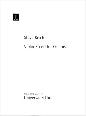 Reich | Violin Phase for 4 guitars