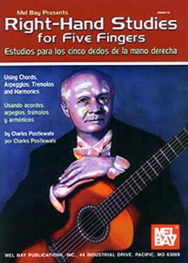 Right-Hand Studies for Five Fingers by Charles Postlewate