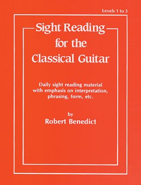 Robert Benedict, Sight Reading for Classical Guitar Level I-III
