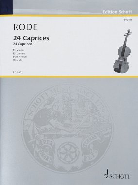 Rode | 24 Caprice Etudes in the form of Etude for violin