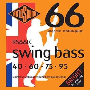 Rotosound RS66LC Swing Bass 4-String Set 40-95, Stainless