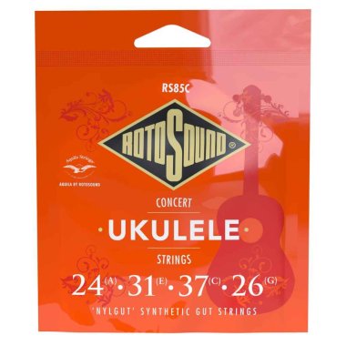 Rotosound RS85C Concert Ukulele Nylgut 4 String Med Set