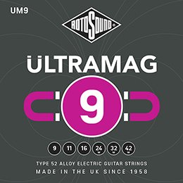 Rotosound UM9 Ultramag Type 52 Alloy Electric Strings, 9-42