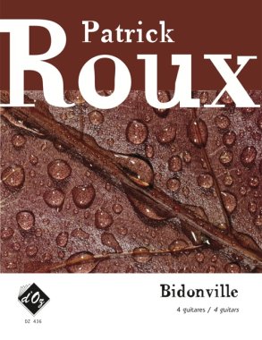 Roux | Bidonville for 4 guitars