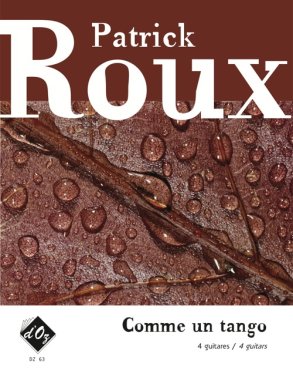 Roux | Comme Un Tango for 4 guitars