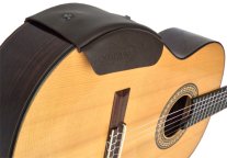 Saddle-A-Bout Acoustic or Classical Guitar Armrest, Dark Brown, Small