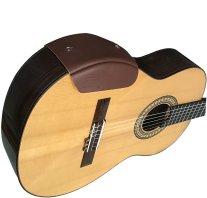 Saddle-A-Bout Acoustic or Classical Guitar Armrest, Mahogany, Medium
