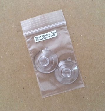 Saddle-A-Bout Armrest Suction Cup Replacement Set, pair of 2