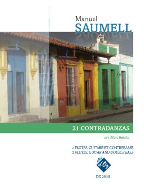 Samuell | 21 Contradanzas for guitar, flutes & double bass