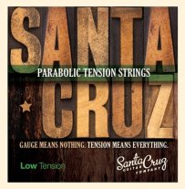 Santa Cruz Parabolic Tension Acoustic Guitar Strings, Low Tension