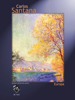 Santana | Europa Sheet Music for solo guitar