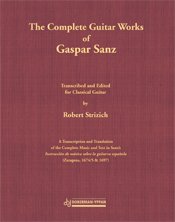 Sanz | Complete Guitar Works of Gaspar Sanz for solo guitar