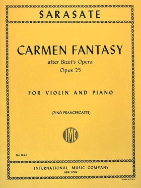 Sarasate | Carmen Fantasy Op. 25 for violin and piano