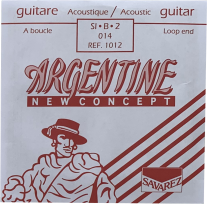 Savarez 1012 Argentine Light Loop End .014, Single
