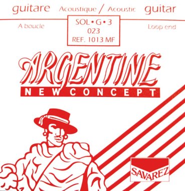 Savarez 1013MF Argentine Light Loop End .023, Single