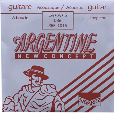Savarez 1015 Argentine Light Loop End .036, Single