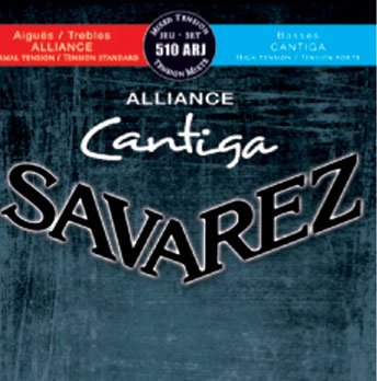 Savarez 510ARJ Alliance NT / Cantiga HT Guitar Strings, Full Set