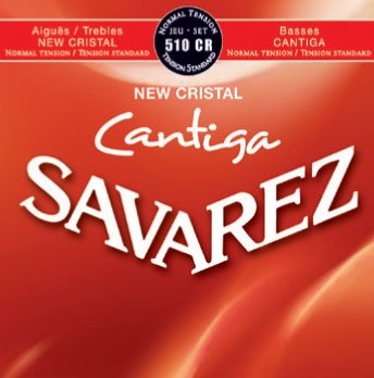 Savarez 510CR New Cristal/Cantiga NT Classical Guitar Strings Full Set