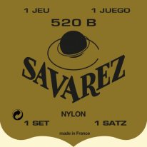 Savarez 520B Rectified Trebles/White Card Basses LT Strings, Full Set