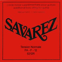 Savarez 5212R 12th string (F) standard tension, Single String, .082 in