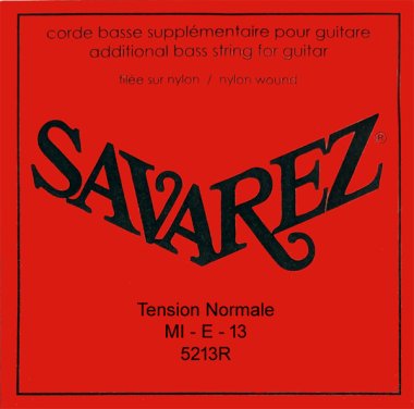 Savarez 5213R 13th string (E) standard tension, Single String, .086 in