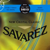 Savarez 540CJ New Cristal/HT Classic HT Guitar Strings, Full Set