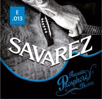 Savarez A140/13 Acoustic Plan Steel Single E String, .013