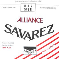 Savarez Alliance 542R - 2nd string (b) normal tension .0272