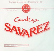 Savarez Cantiga 514R Normal Tension 4th D .0291, Single String