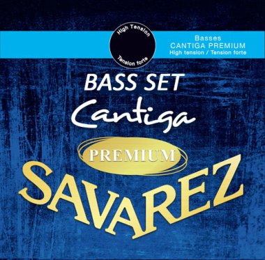 Savarez Cantiga Premium HT Classical Guitar Strings DAE, Bass Set