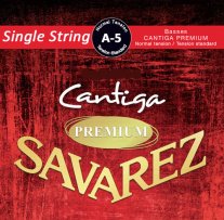 Savarez Cantiga Premium Normal Tension 5th A .0337, Single String