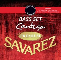 Savarez Cantiga Premium NT Classical Guitar Strings DAE, Bass Set