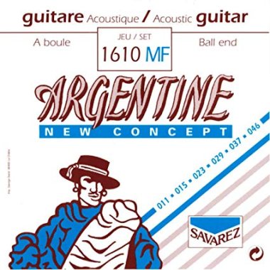 Savarez Gypsy Jazz 1610MF Argentine Light Ball End 11-46