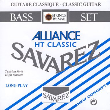 Savarez HT Classic 540J HT Classical Guitar Strings, Bass Set